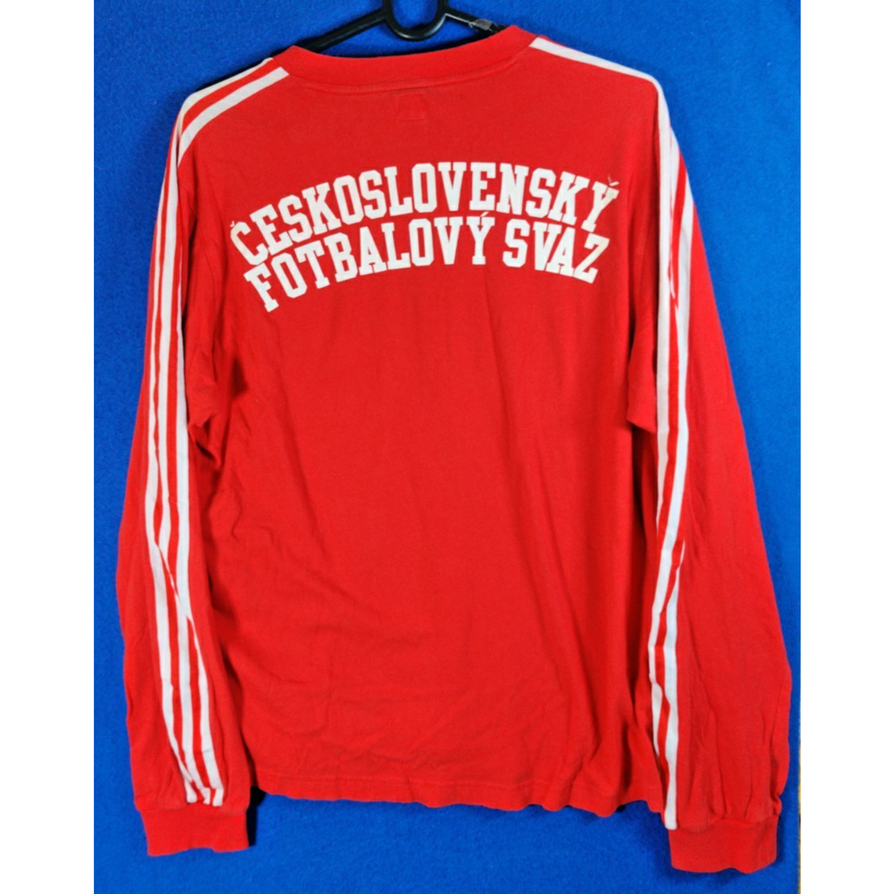 Adidas Originals Czechoslovakia Football Long Sleeve Shirt Men's SIze Large - Picture 5 of 16